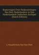 Regtsvragen Over Nederzettingen Van Niet-Nederlanders in Den Nederlandsch-Indischen Archipel (Dutch Edition), L Woudrichem Van Van Vliet 