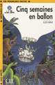 Lectures En Francais Facile 1 Cinq semaines en ballon (+Cd), Jules Verne 