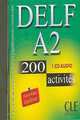 DELF A2 200 activites - CD audio, CLE International 