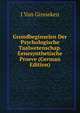 Grondbeginselen Der Psychologische Taalwetenschap. Eenesynthetische Proeve (German Edition), J Van Ginneken 