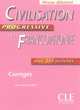 Civilisation Progressive De La Francophonie Debutant - Corriges, Noutchie-Njike Jackson 