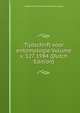 Tijdschrift voor entomologie Volume v. 127 1984 (Dutch Edition), Nederlandse Entomologische Vereniging 