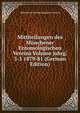 Mittheilungen des Munchener Entomologischen Vereins Volume jahrg. 3-5 1879-81 (German Edition), Munchener Entomologischer Verein 