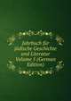 Jahrbuch fur judische Geschichte und Literatur Volume 5 (German Edition), 