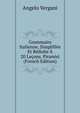 Grammaire Italienne, Simplifiee Et Reduite A 20 Lecons. Piranesi (French Edition), Angelo Vergani 