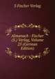 Almanach - Fischer (S.) Verlag, Volume 25 (German Edition), S Fischer Verlag 