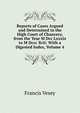 Reports of Cases Argued and Determined in the High Court of Chancery, from the Year M Dcc Lxxxix to M Dccc Xvii: With a Digested Index, Volume 4, Francis Vesey 