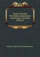 Kungl. Svenska Vetenskapsakademiens Handlingar (Swedish Edition), Kungl Svenska Vetenskapsakademien 