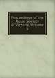 Proceedings of the Royal Society of Victoria, Volume 5, 
