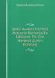 Sexti Aurelii Victoris Historia Romana Ex Editione Th. Chr. Harlesii (Latin Edition), Sextus Aurelius Victor 
