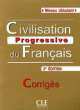 Civilisation progressive du francais. Corriges Niveau debutant, Mariella Causa, Catherine Carlo 