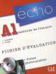 Echo A1 - Fichier d'evaluation + 1 CD audio, Jacky Girardet, Colette Gibbe 
