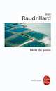 Mots de passe, Baudrillard, Jean 