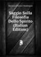 Saggio Sulla Filosofia Dello Spirito (Italian Edition), Marianna Florenzi Waddington 