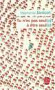 Tu n'es pas seul (e) à être seul (e), Janicot, Stephanie 