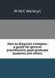 How to diagnose smallpox: a guide for general practitioners, post-graduate students and others, W McC Wanklyn 