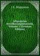 Allgemeine Bev?lkerungsstatistik, Volume 1 (German Edition), J E. Wappaeus 