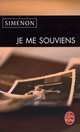Je me souviens..., Georges Simenon 