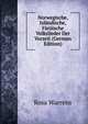 Norwegische, Isl?ndische, F?r?ische Volkslieder Der Vorzeit (German Edition), Rosa Warrens 