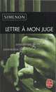 Lettre a mon juge, Жорж Сименон 