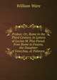 Probus: Or, Rome in the Third Century. in Letters of Lucius M. Piso Pseud. from Rome to Fausta, the Daughter of Gracchus, at Palmyra ., William Ware 