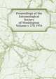 Proceedings of the Entomological Society of Washington Volume v 278 1976, 