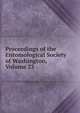Proceedings of the Entomological Society of Washington, Volume 23, 