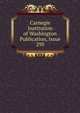 Carnegie Institution of Washington Publication, Issue 295, 