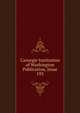 Carnegie Institution of Washington Publication, Issue 193, 