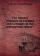 The literary relations of England and Germany in the seventeenth century, Gilbert Waterhouse 
