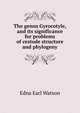 The genus Gyrocotyle, and its significance for problems of cestode structure and phylogeny, Edna Earl Watson 