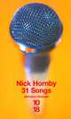 31 songs, Nick Hornby 