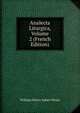 Analecta Liturgica, Volume 2 (French Edition), William Henry James Weale 