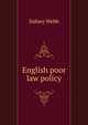 English poor law policy, Sidney Webb 