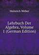 Lehrbuch Der Algebra, Volume 1 (German Edition), Heinrich Weber 
