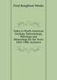 Index to North American Geology, Paleontology, Petrology and Mineralogy for the Years 1892-1900, Inclusive, Fred Boughton Weeks 