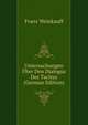 Untersuchungen ?ber Den Dialogus Des Tacitus (German Edition), Franz Weinkauff 