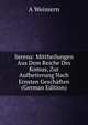 Serena: Mittheilungen Aus Dem Reiche Des Komus, Zur Aufheiterung Nach Ernsten Gesch?ften (German Edition), A Weissern 