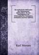 Die Italienische Philosphie Des Neunzehnten Jahrhunderts: Bd. Der Ontologismus Als Philosophie Des Nationalen Gedankens (German Edition), Karl Werner 