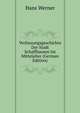 Verfassungsgeschichte Der Stadt Schaffhausen Im Mittelalter (German Edition), Hans Werner 