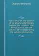 Substance of the speech of Sir Charles Wetherell, before the Lords of the Privy Council, on the subject of incorporating the London University, Charles Wetherell 