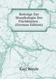 Beitrage Zur Morphologie Der Flachkusten . (German Edition), Karl Weule 