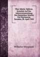 Uber Idiotie: Referat, Erstattet Auf Der Jahresversammlung Des Deutschen Vereins Fur Psychiatrie, Dresden, 28. April 1905, Wilhelm Weygandt 