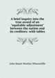 A brief inquiry into the true award of an "equitable adjustment" between the nation and its creditors: with tables, John Stuart-Wortley Wharncliffe 