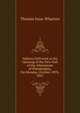 Address Delivered at the Opening of the New Hall of the Athenaeum of Philadelphia, On Monday, October 18Th, 1847, Thomas Isaac Wharton 
