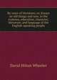 By-ways of literature; or, Essays on old things and new, in the customs, education, character, literature, and language of the English-speaking people, David Hilton Wheeler 