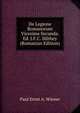De Legione Romanorum Vicesima Secunda. Ed. J.F.C. Dilthey (Romanian Edition), Paul Ernst A. Wiener 