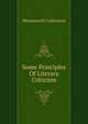 Some Principles Of Literary Criticism, Wordsworth Collection 