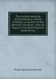 The public feeding of elementary school children; a review of the general situation, and an inquiry into Birmingham experience, Phyllis Devereux Winder 