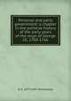 Personal and party government: a chapter in the political history of the early years of the reign of George III, 1760-1766, D A. 1877-1947 Winstanley 